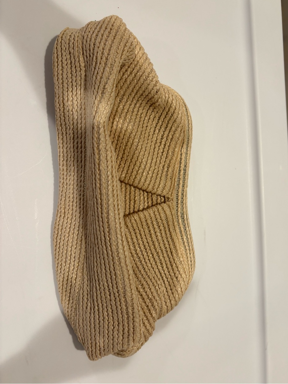 SHEIN Beige Woven Clutch Wristlet